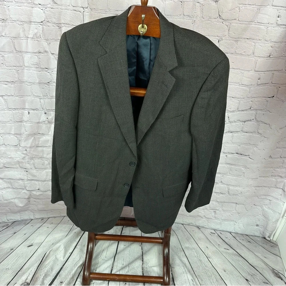 Men's tallia uomo Wool sports coat blazer 44 long